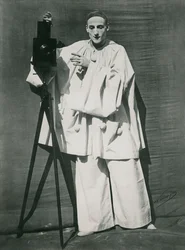 Retrato de Jean Charles Deburau (1829-73) como Pierrot, c.1850-60